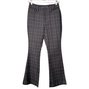 NWT Urban Outfitters Houndstooth plaid flare leg trousers pants women’s 2